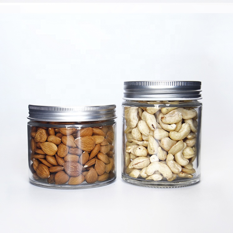 100ml 200ml 300ml Glass Round Jar Food Glass Container