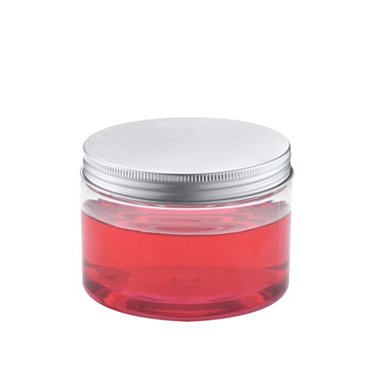 100ml 200ml 300ml body cream plastic jar cosmetic container PET jar with lid