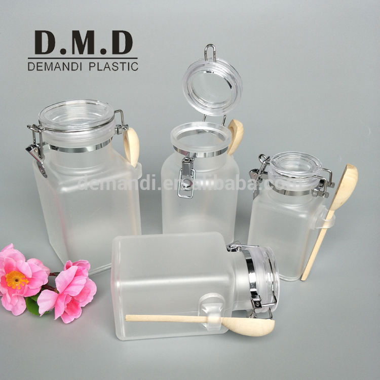 100ml 200ml 300ml plastic jars for bath salts