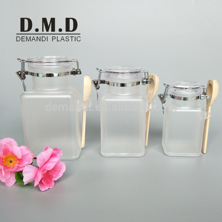 100ml 200ml 300ml plastic jars for bath salts