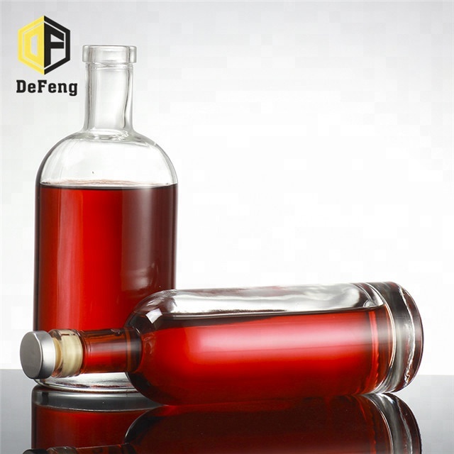 100ml 200ml 330ml 500ml 750ml 1000ml Empty vodka glass bottle whisky bottle red wine glass bottle