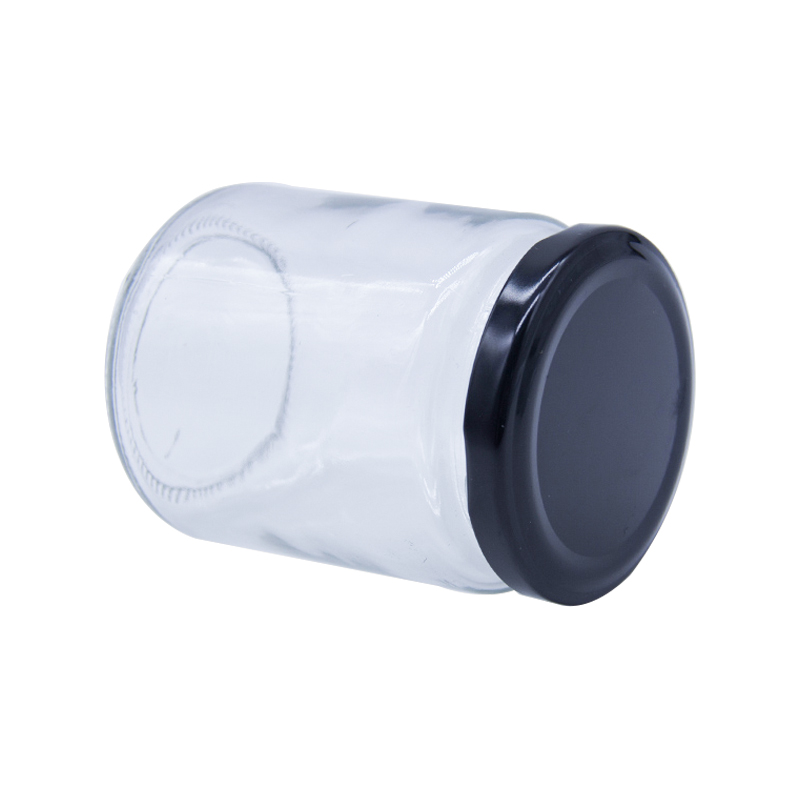 100ml 200ml 350ml Round glass jar with twist off cap for honey and jam