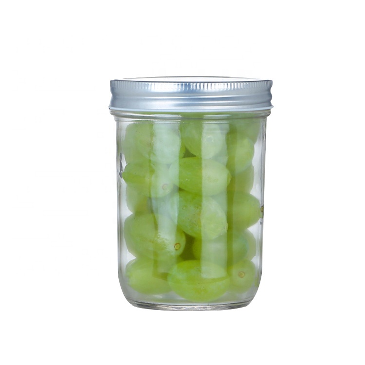 100ml 200ml 400 ml glass sealed chili sauce storage jar with metal screw lid