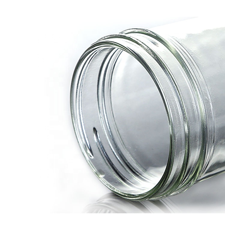 100ml 200ml 400 ml glass sealed chili sauce storage jar with metal screw lid