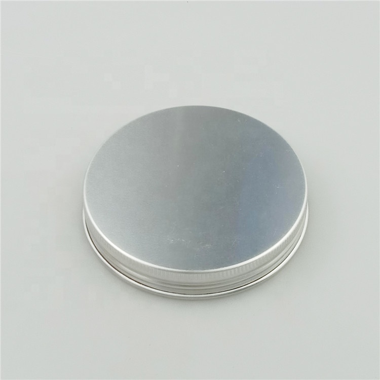 100ml 200ml 500ml amber glass jar with gold silver black matte black Aluminium Cap