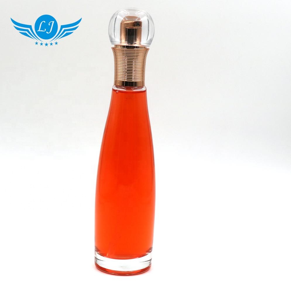 100ml 200ml Fancy Clear Fine Mist glass pump spray bottle  Perfume Bottle