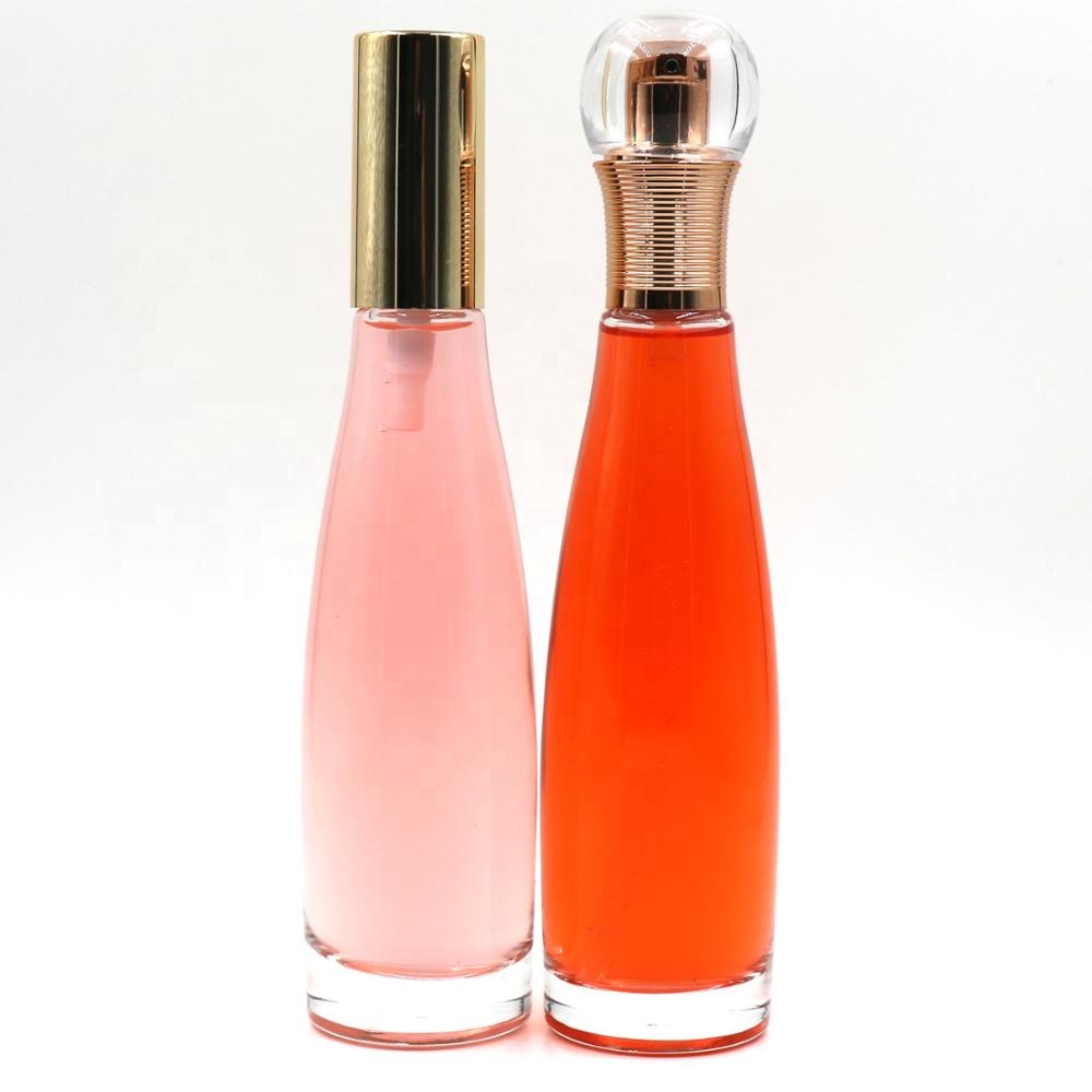 100ml 200ml Fancy Clear Fine Mist glass pump spray bottle Perfume Bottle