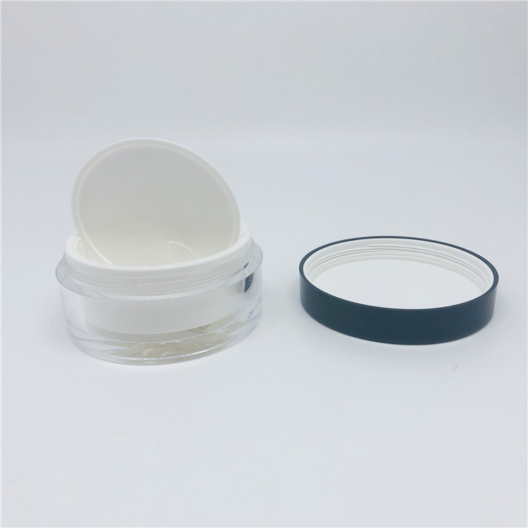 100ml 200ml acrylic cosmetic jar