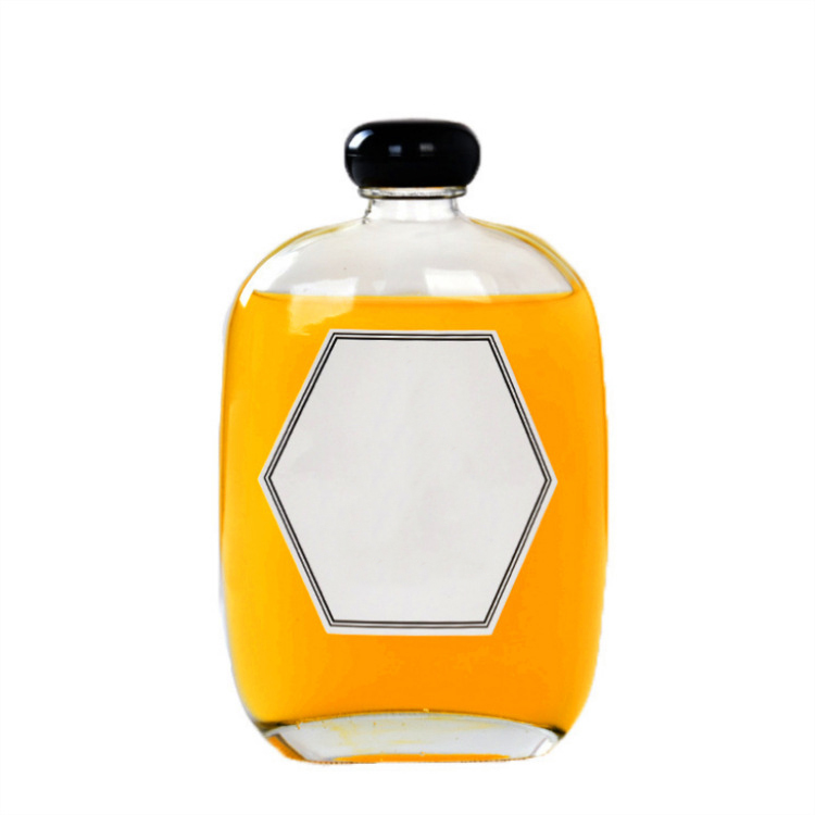 100ml 250ml 350ml 500ml Clear Empty Glass Beverage Drinking Coffee Bottle