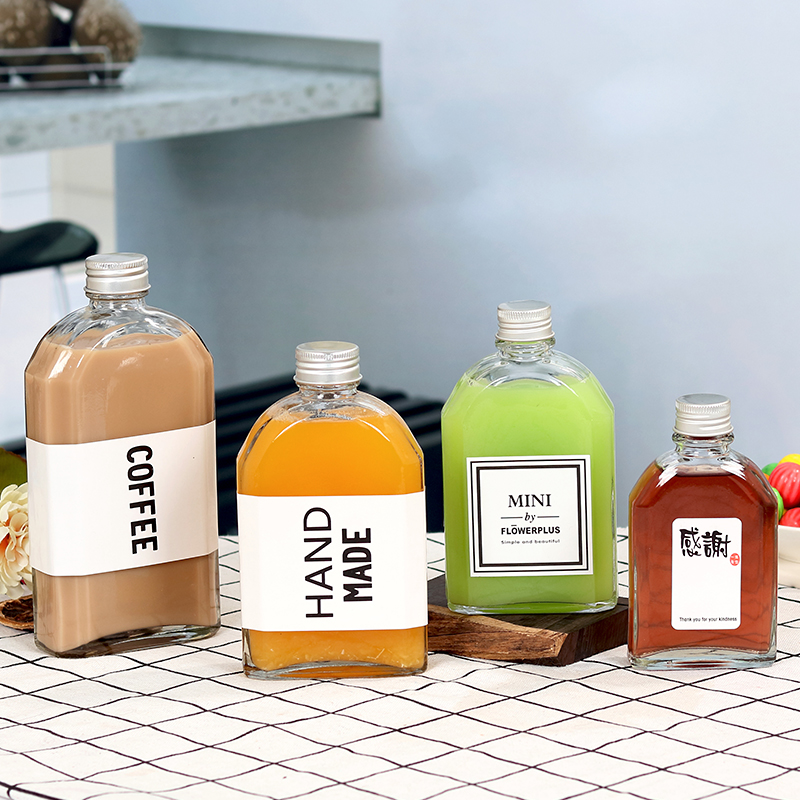 100ml 250ml 350ml empty glass bottle for Cold Brew Coffee and liquor