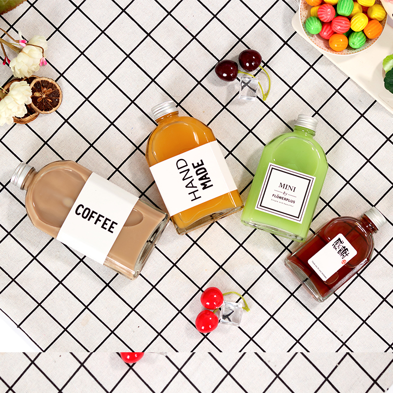 100ml 250ml 350ml empty glass bottle for Cold Brew Coffee and liquor