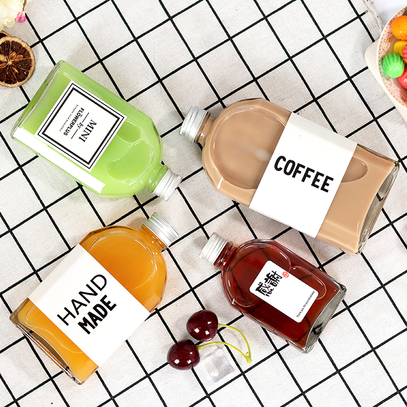 100ml 250ml 350ml empty glass bottle for Cold Brew Coffee and liquor