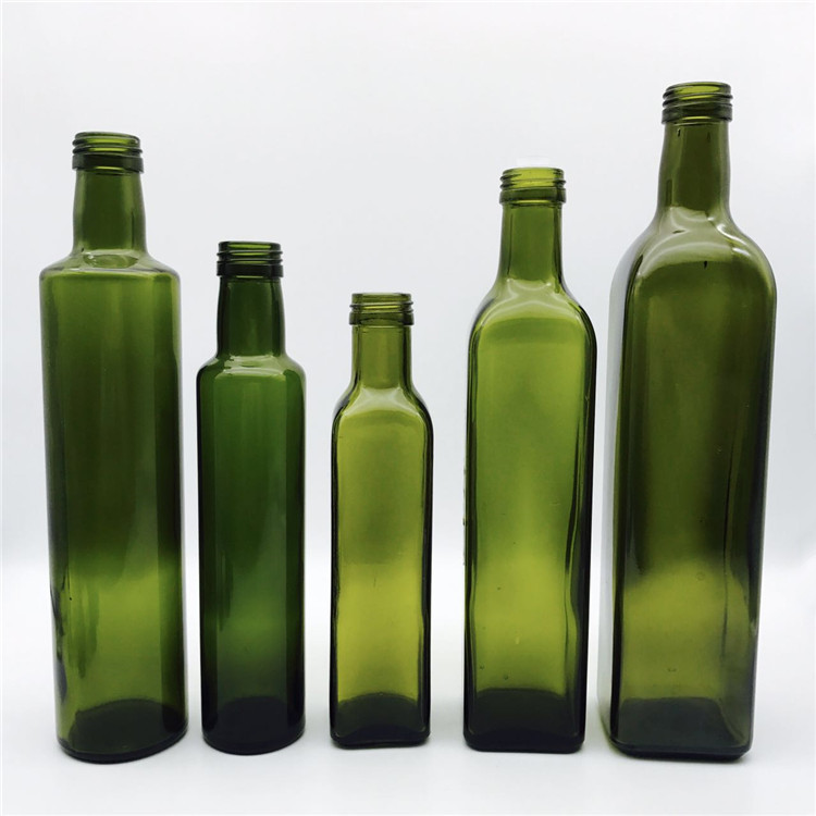 100ml 250ml 500ml 750ml 1L Glass olive oil and vinegar bottle
