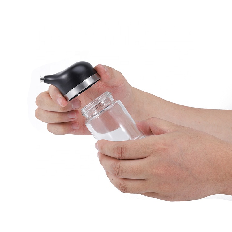 100ml 3OZ Oil Penguin Shape New Design LFGB Chefshere Sauce and Vinegar Dispenser Glass Bottle for Cooking Oil