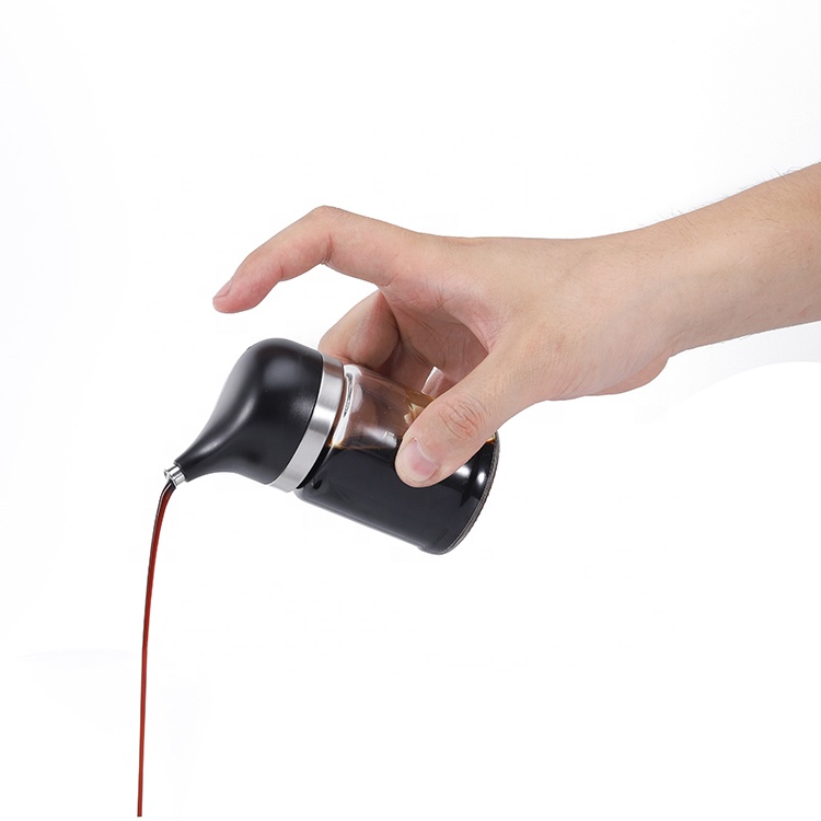 100ml 3OZ Oil Penguin Shape New Design LFGB Chefshere Sauce and Vinegar Dispenser Glass Bottle for Cooking Oil