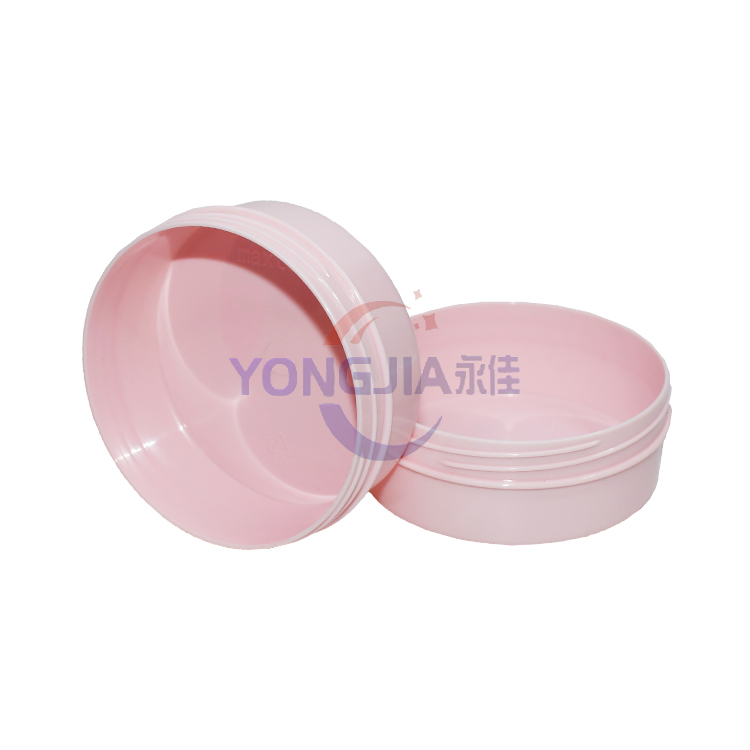 100ml 3oz plastic PP cosmetic body butter jars lotion containers