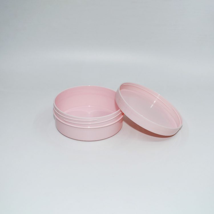 100ml 3oz plastic PP cosmetic body butter jars lotion containers