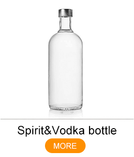 100ml 500ml 750ml High Quality Vodka Whisky Liquor gin Spirit Glass Bottle