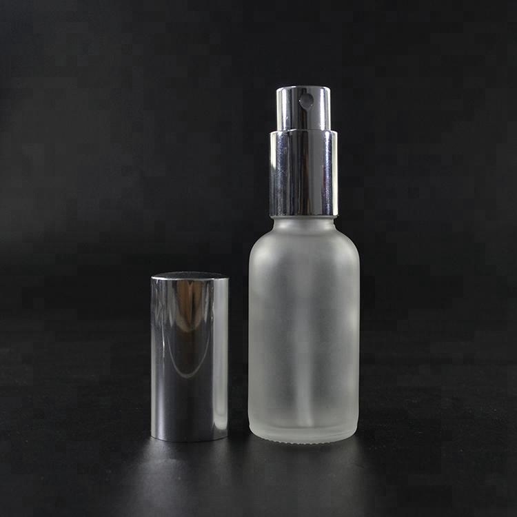 100ml 50ml 30ml 10ml refillable perfume essential oil frosted glass mist spray bottle
