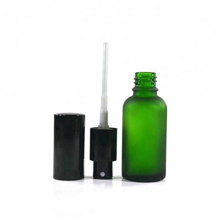 100ml 50ml 30ml 10ml refillable perfume essential oil frosted glass mist spray bottle