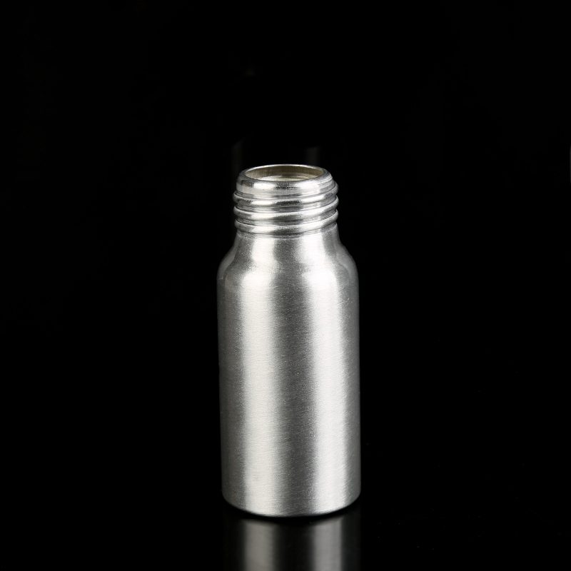 100ml Aluminum Perfume Spray Bottle with Bamboo Spray Lotion Pump