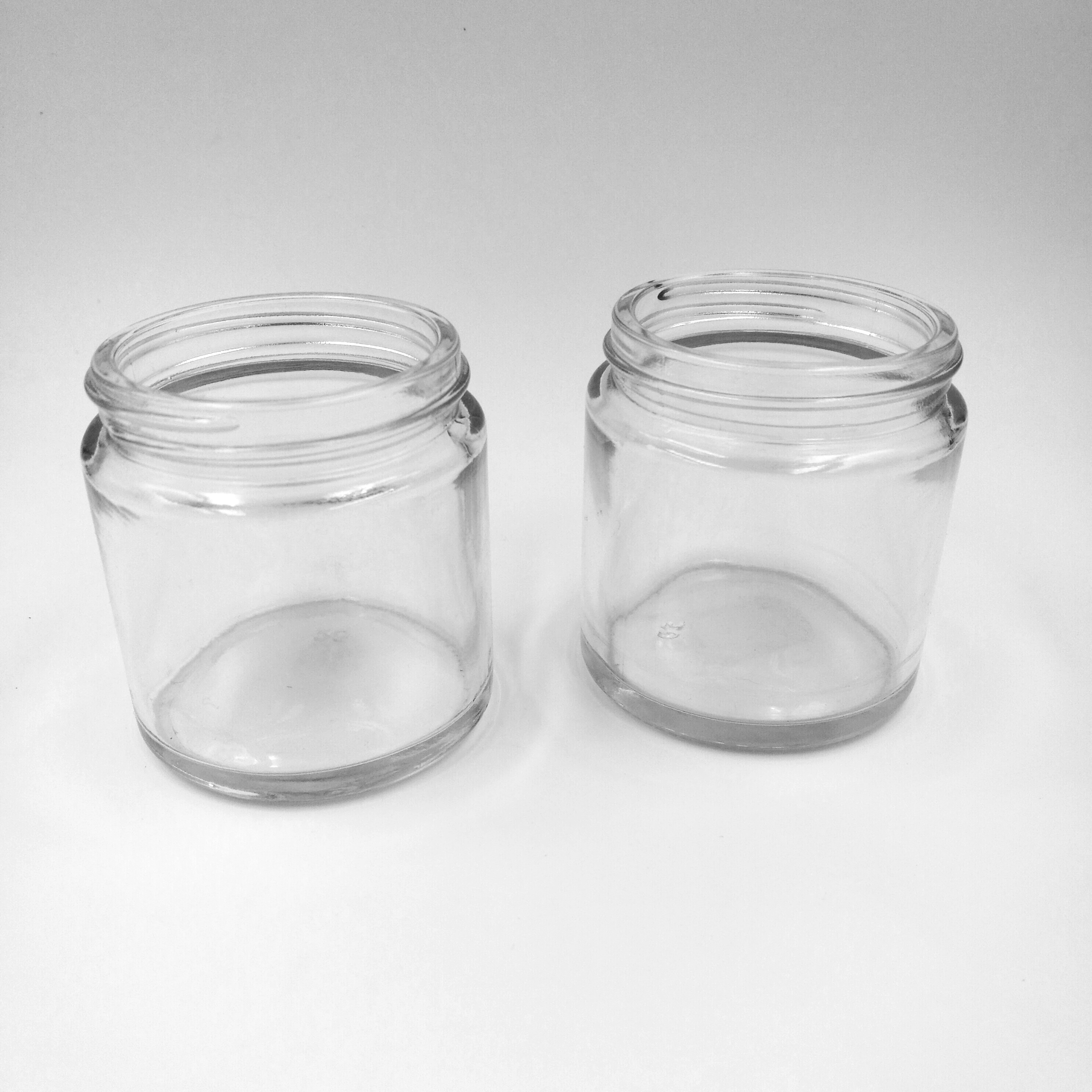 100ml Amber Glass Cream Jar Bottle