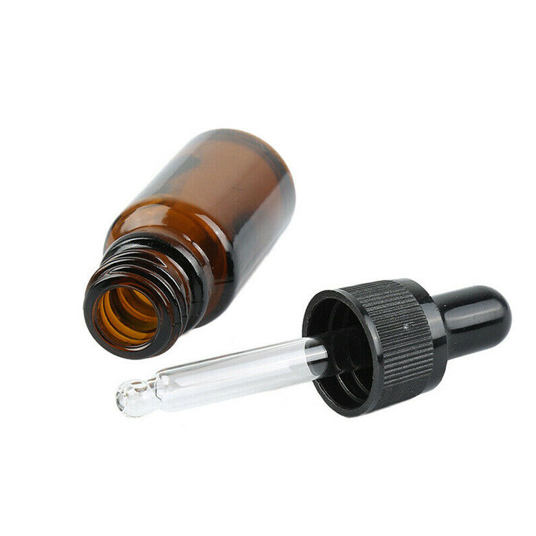 100ml Amber Glass Essential Oil Bottle With Glass Dropper