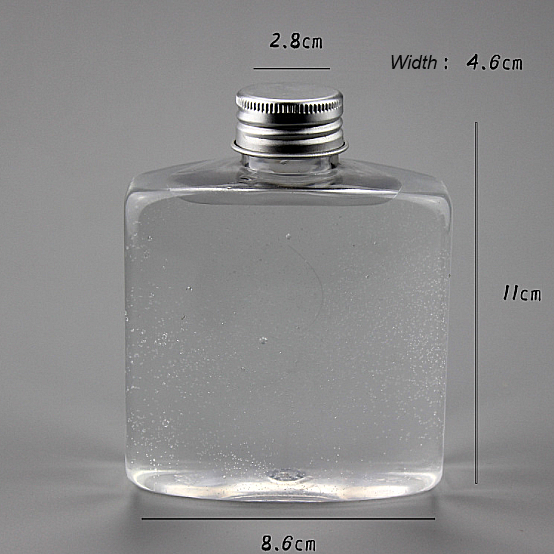100ml Clear And Matte Mini Glass Wine Bottle