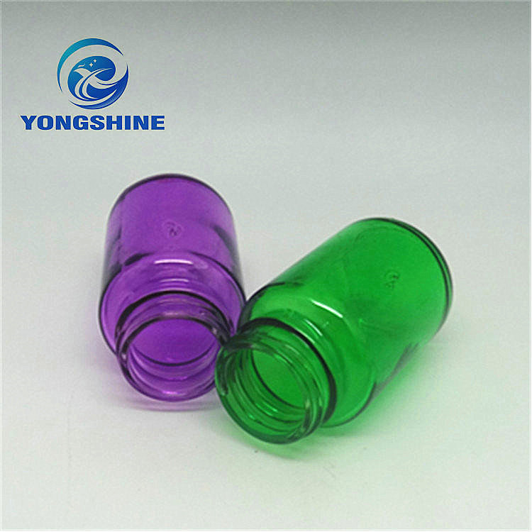 100ml Colored Glass Vitamin capsule pill Bottle