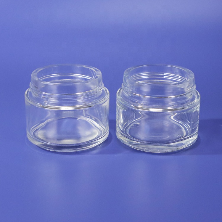 100ml Cosmetic Glass Cream Jar for Face Cream