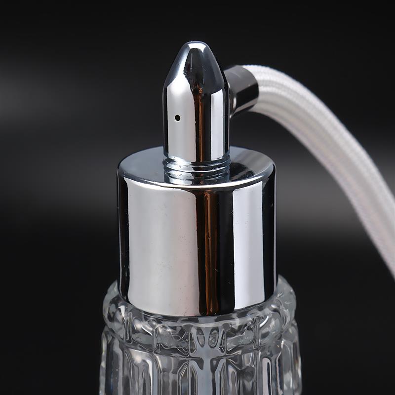 100ml Crystal Perfume Bottle Glass With Air Bag Spray Long Tassels Atomizer Pump Vintage Refillable Bottles Makeup Tool 2018