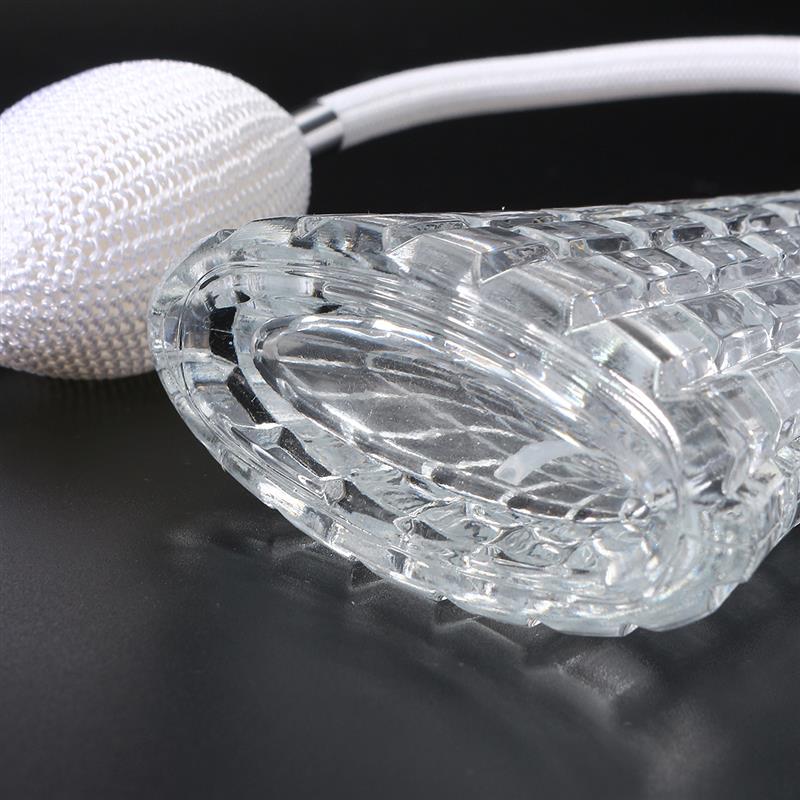 100ml Crystal Perfume Bottle Glass With Air Bag Spray Long Tassels Atomizer Pump Vintage Refillable Bottles Makeup Tool 2018