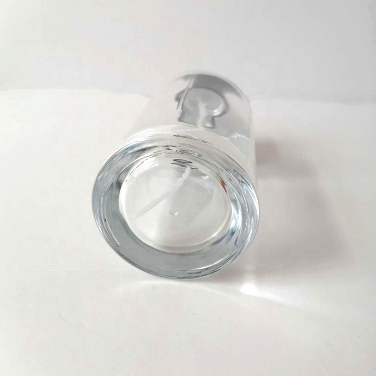 100ml Custom Pump Spray Luxury Clear Cylinder Perfume Glass Bottle