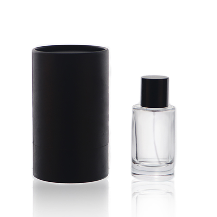 100ml Cylinder Glass Empty Clear Perfume Spray Bottle For perfume