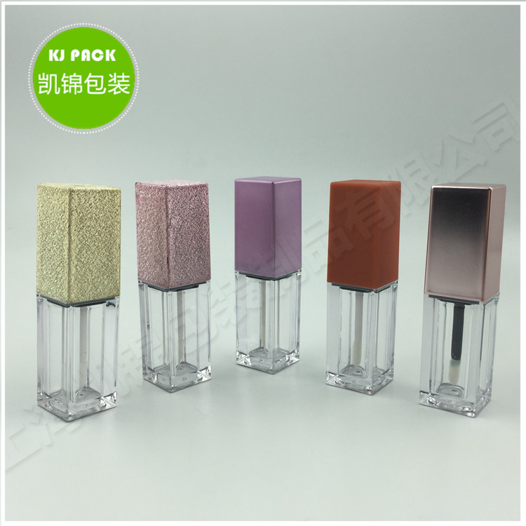 100ml Cylinder Plastic Acrylic Lotion Bottles with Pump Face Cream Jars