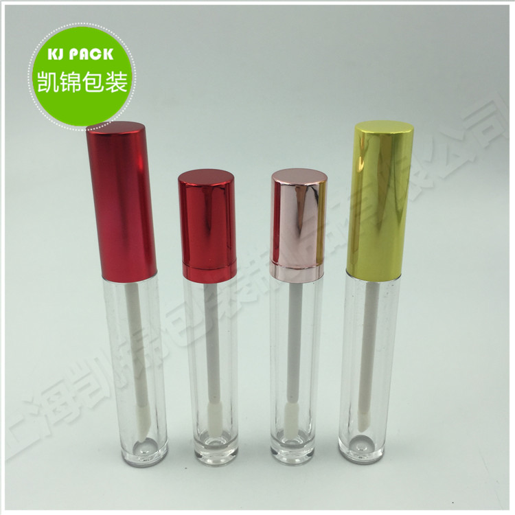 100ml Cylinder Plastic Acrylic Lotion Bottles with Pump Face Cream Jars