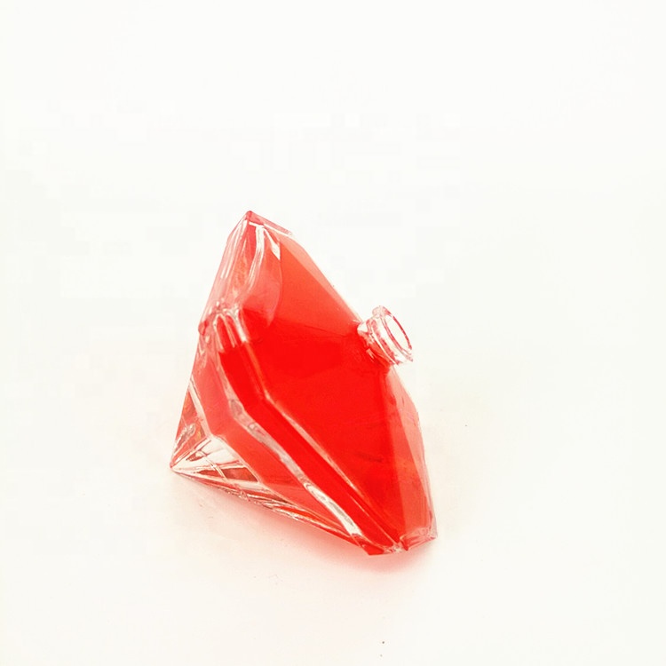 100ml Decorative Empty Bulk Elegant Premium Lady Diamond Shape Spray Crystal Perfume Bottle