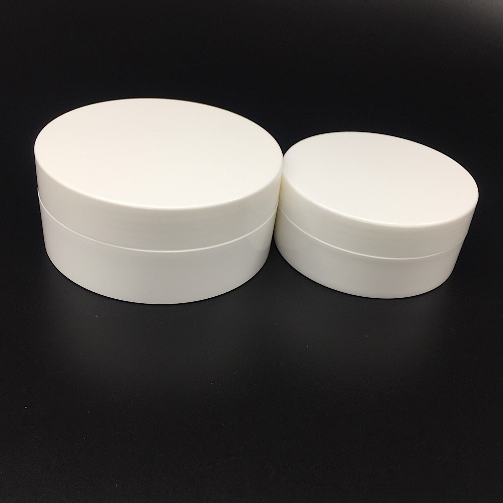 100ml Double Wall PP Cosmetic Jar Powder Case For Ointment Cream Butter