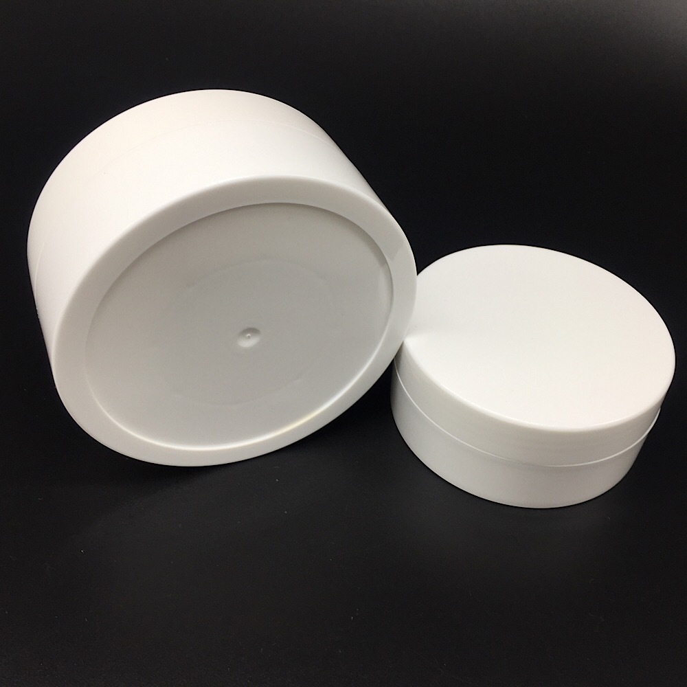 100ml Double Wall PP Cosmetic Jar Powder Case For Ointment Cream Butter