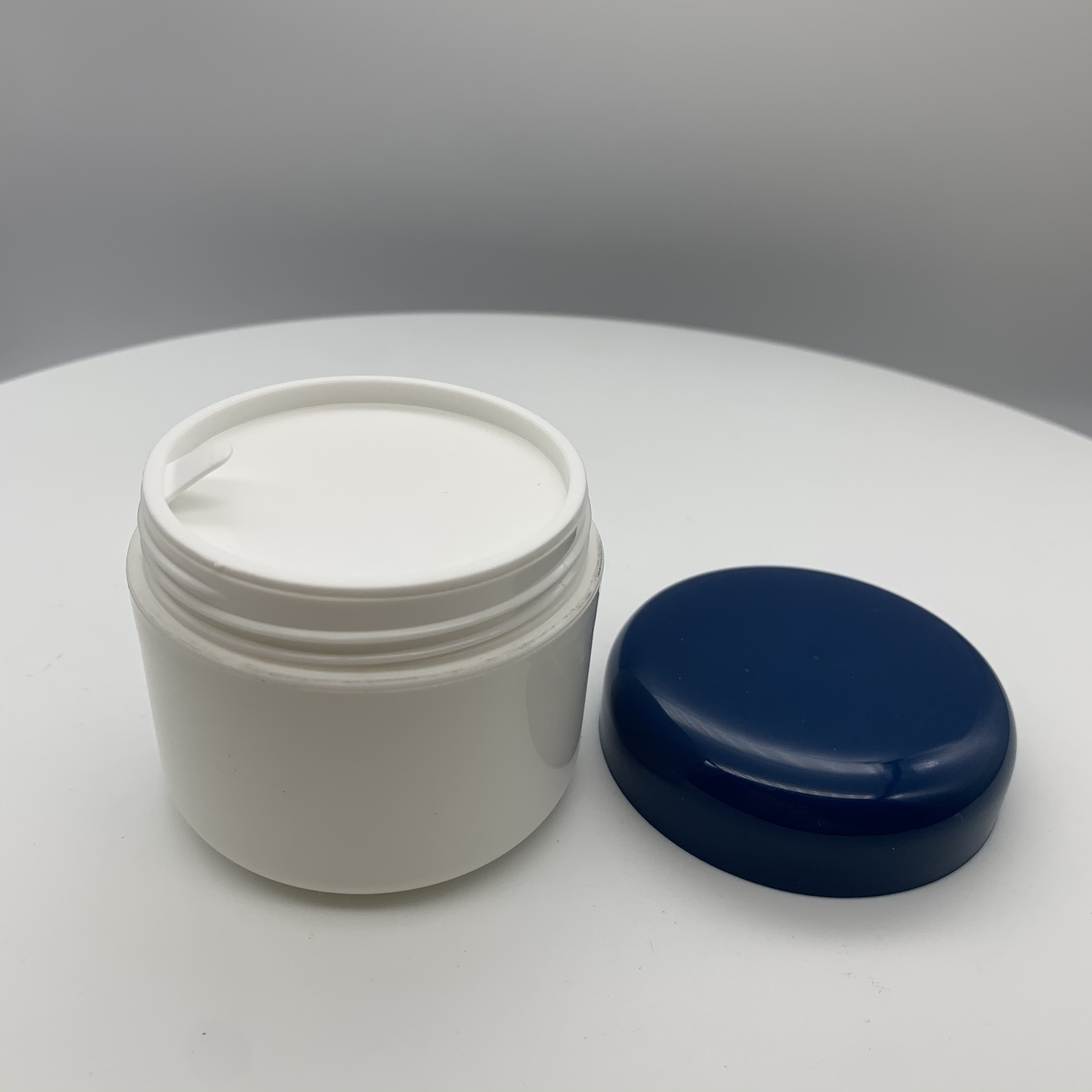 100ml Double Wall Plastic Jar Cosmetic Cream Jar