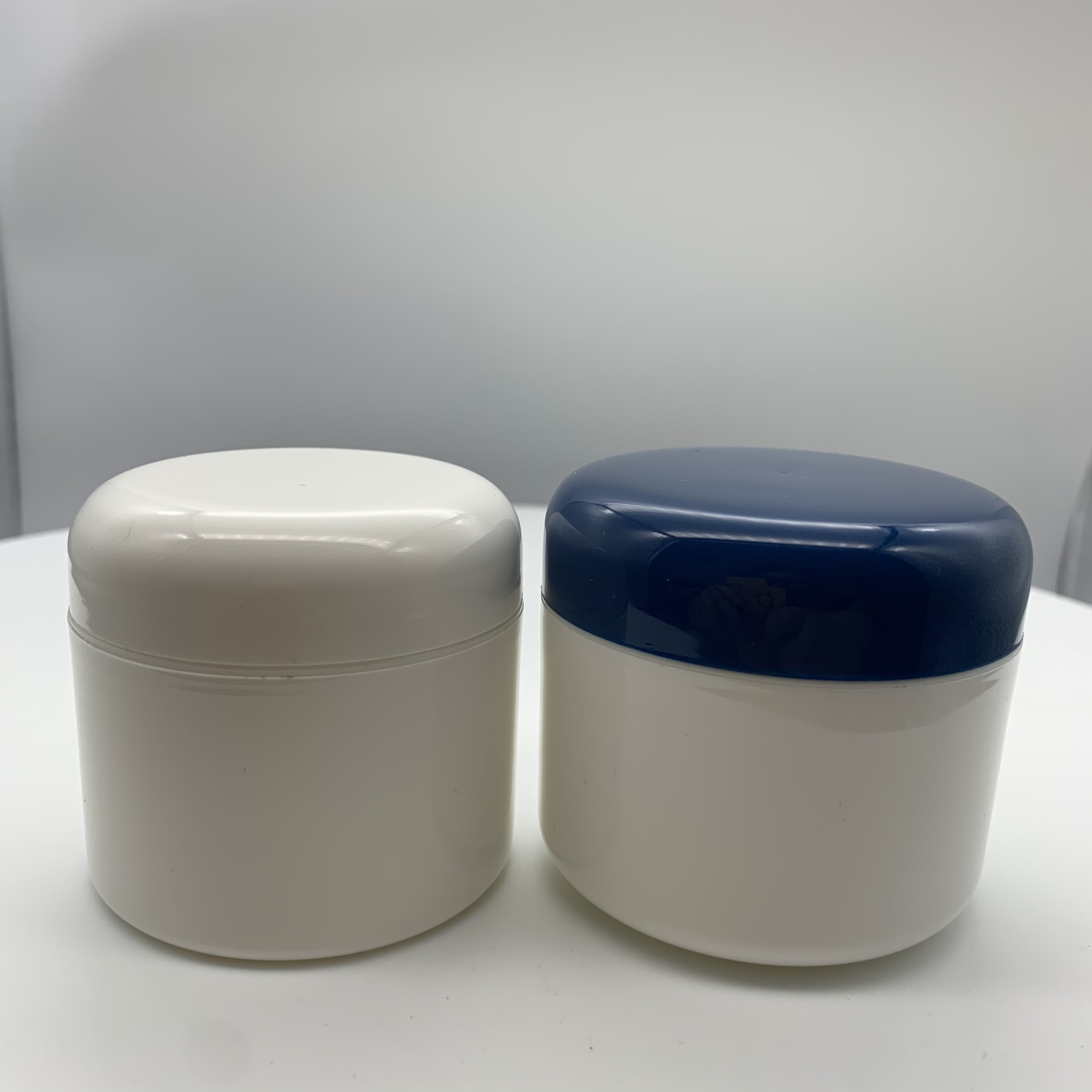 100ml Double Wall Plastic Jar Cosmetic Cream Jar
