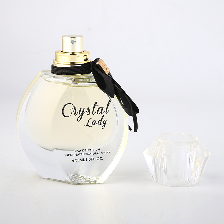 100ml Empty Glass Perfume Bottle round Transparent Spray Glass Bottle