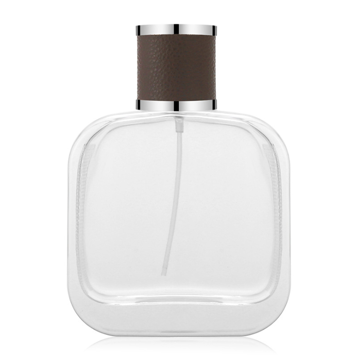 100ml Empty Square Transparent Perfume Bottle Perfume Spray Bottle