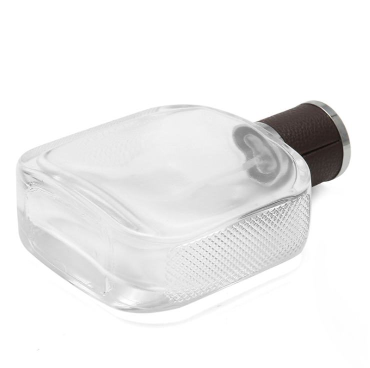100ml Empty Square Transparent Perfume Bottle Perfume Spray Bottle