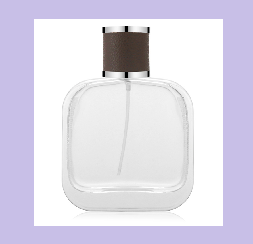 100ml Empty Square Transparent Perfume Bottle Perfume Spray Bottle