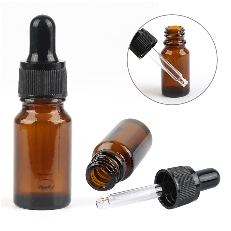 100ml Essential Oil Bottle Brown Glass Dropper Container Women Cosmetic Empty Jar Refillable Empty Dropper Bottle