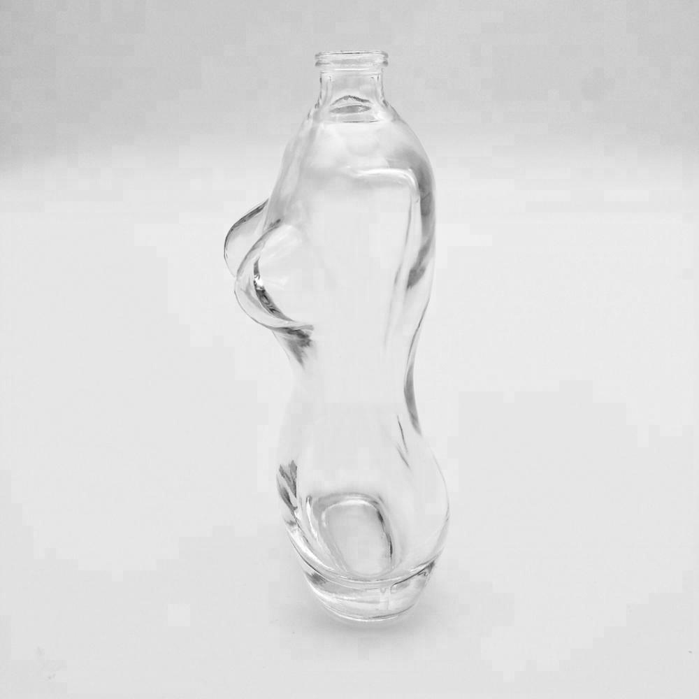 100ml Fashionable Women Body Shape Perfume Glass Bottle