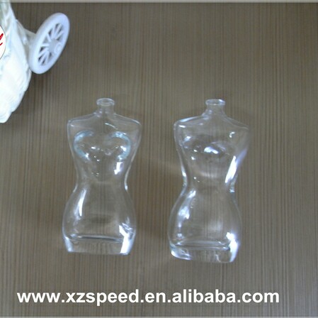 100ml Fashionable Women Body Shape Perfume Glass Bottle