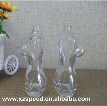 100ml Fashionable Women Body Shape Perfume Glass Bottle