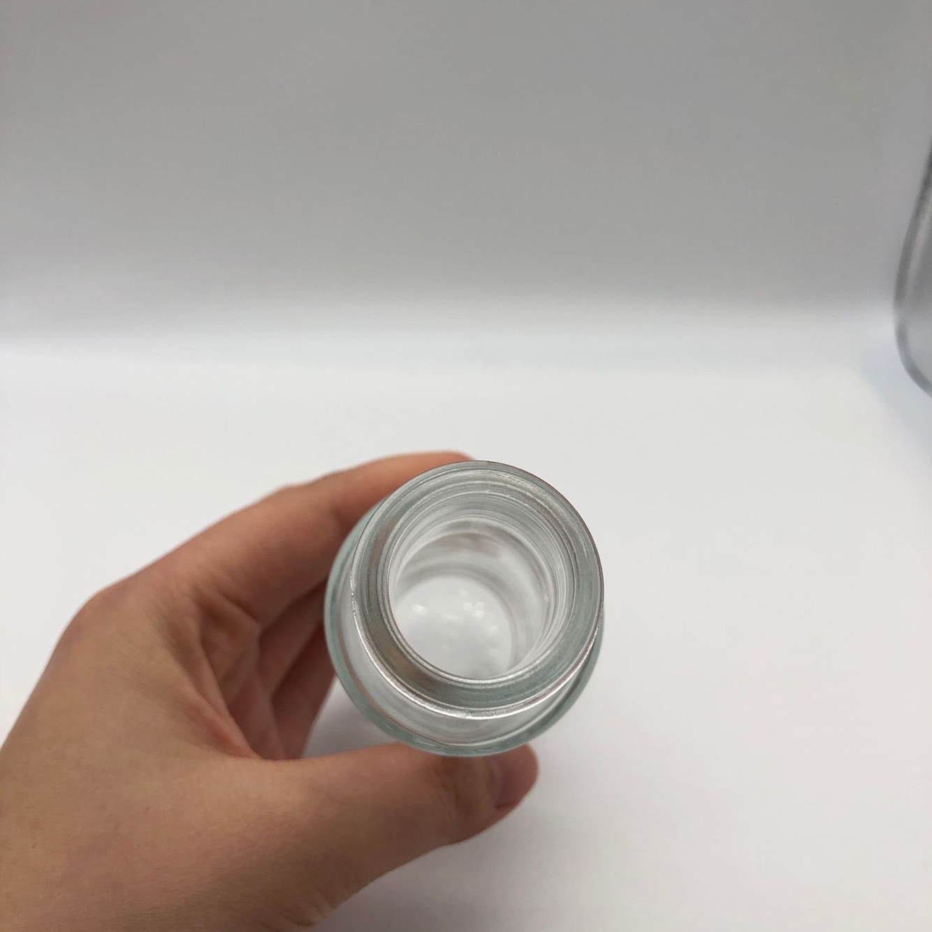 100ml Flat Shoulder Clear Round Bordolese Marasca Olive Oil Glass Bottle Screen Printing Wine Cooking Oil Screw Cap